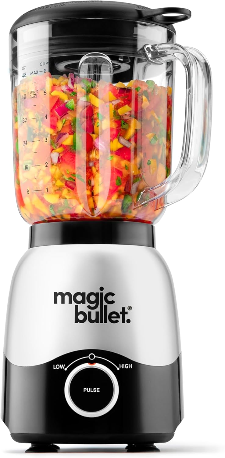 magic bullet Blender, 48oz Pitcher, Simple Speed Dial - MBF50100